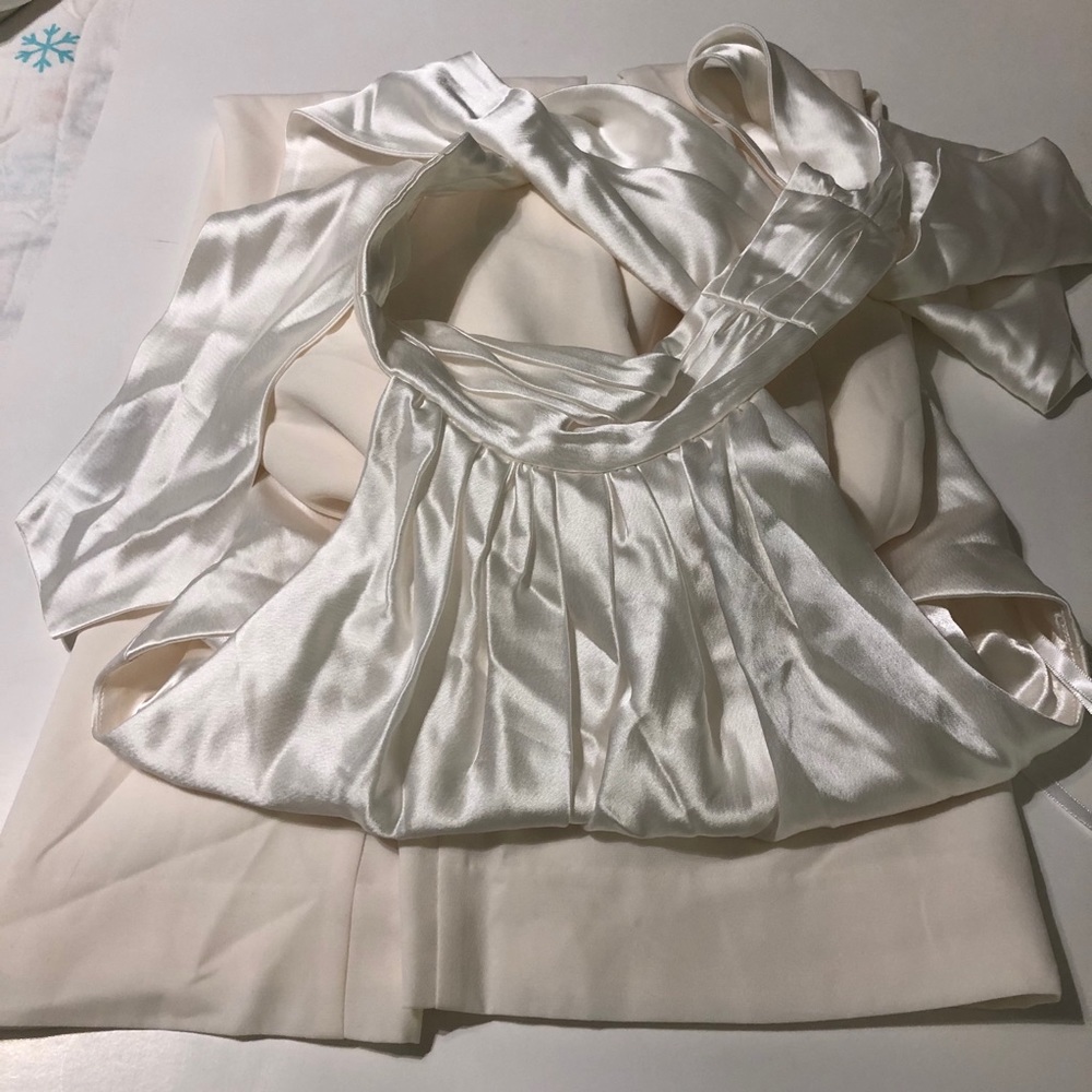 Anthropologie x BHLDN Tara Jumpsuit in Ivory - Picture 5 of 8